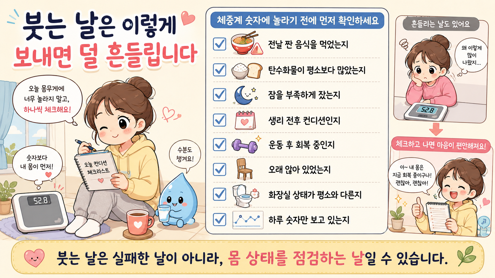 다이어트 붓기 관련 내용을 쉽게 설명하는 내 몸 이야기 이미지 08