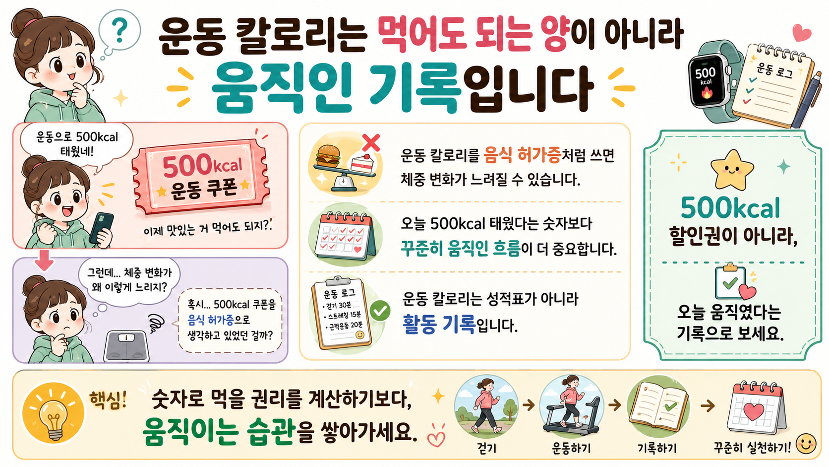 운동 칼로리 계산 관련 내용을 쉽게 설명하는 내 몸 이야기 이미지 07