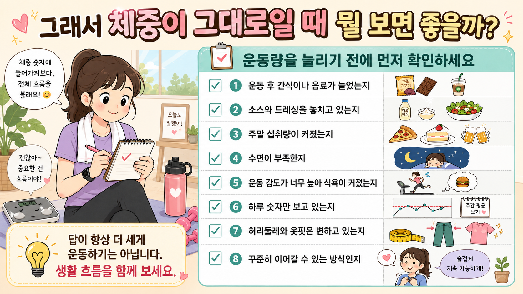 운동 칼로리 소모 관련 내용을 쉽게 설명하는 내 몸 이야기 이미지 08