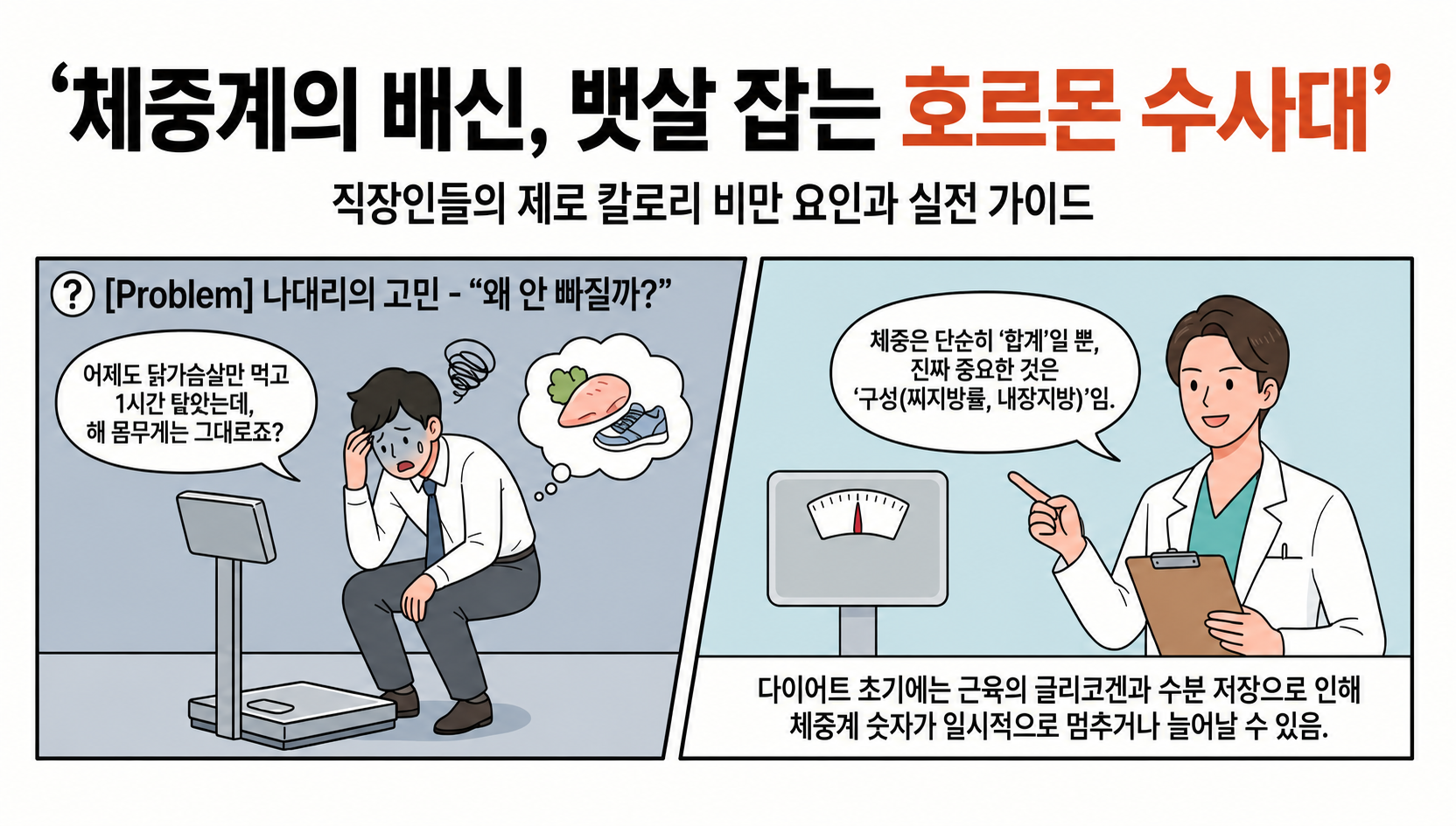 정상 BMI와 높은 체지방률 차이를 설명하는 내 몸 이야기 썸네일