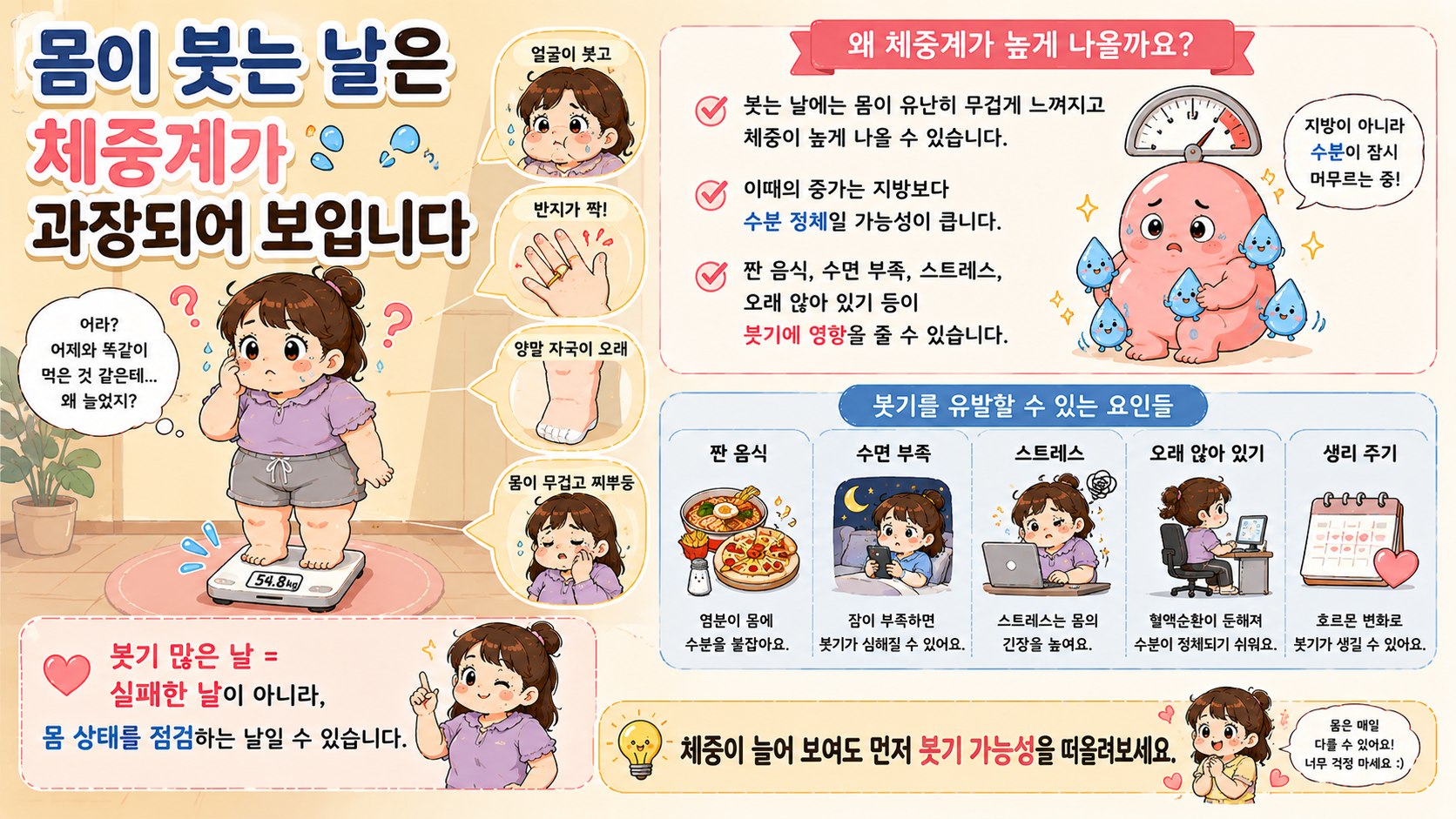 물만 마셔도 살찜 관련 내용을 쉽게 설명하는 내 몸 이야기 이미지 04
