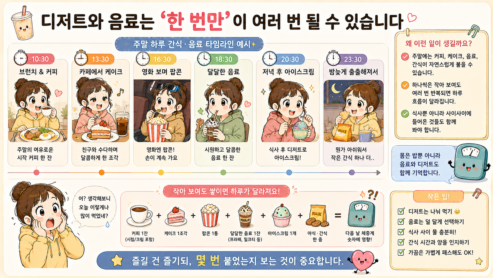 주말만 살찌는 이유 관련 내용을 쉽게 설명하는 내 몸 이야기 이미지 05
